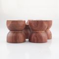 HiFi Audio Rosewood Insulation Wire Bracket Line Support Speaker Cable Stand Holder Foot Pads, 1 Pack. 