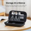 UGREEN Hard Drive Case External Portable Carry Case Cover 2.5 Inch for Element Seagate Expansion Backup Toshiba 4TB and Cables, Earbuds. 