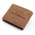 CEXIKA Custom Picture Text Father's Day Gift Wallet Men PU Leather Engraved Photo Personalized Birthday Anniversary Gift for Him. 