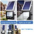 120 LED Solar Light IPR Motion Sensor Wall Light Outdoor Lighting Waterproof Garden Solar Lamp Yard Security Lamp with remote control. 