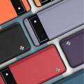 Relaxtoo For Google Pixel 6a Case Leather Phone Cover For Google Pixel6a Soft Frame Camera Shockproof Slim Case Multi-color Options Dirt Resistant Precise Hole Position Case. 