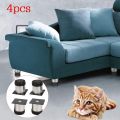 4 Pcs Adjustable Stainless Steel Furniture Legs 2 Inch (Packof 4Pcs). 