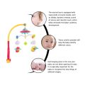 Remote Control Musical Cot Mobile Crib Bell Bed Ring Hanging Rotate with 108 Beautiful Music  Multicolour. 