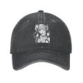 Vintage NANA Osaki Black Stones Baseball Cap Men Women Distressed Denim Washed Sun Cap anime manga punk Outdoor Summer Caps Hat. 