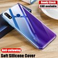 lthmy for Realme 3 RMX1825 RMX1821 Flexible Soft Matte Black Crystal Clear Phone Case Silicone Protective Back Cover. 