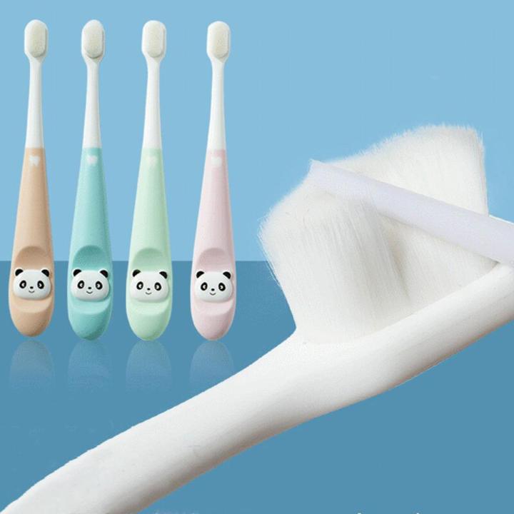 1 Piece 1-3 Years Old Girl Boy Child Baby Tooth Brush Cute Cartoon Soft Toothbrush For Children Suitable For Teens Cleaning Tool