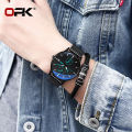 OPK Original Imported New in 2021 Sale Waterproof Quartz Watch For Men Date Shows Luminous Fashion Handsome Watches Free Box Casual Wild. 