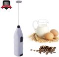 Mini Small Hand Electric Blender Egg Beaters Baking Cream Coffee Kitchen Tool - White. 