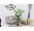 Imported artificial Palm tree with black Planter. 