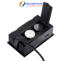 Mini Digital Thermometer FY-10 Temperature Range -50°C to 110°C With Waterproof Sensor In Black Color. 
