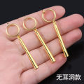 Zoro earrings Zoro earrings without piercing earrings for men One Piece same style new style trendy personalized ear clips for men and women national trend. 