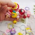 LUCHY WATCHES Cartoon Keychain Cute POPMART Pendant Labubu Ice Cream Bag Decoration Gift. 