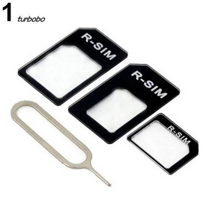 Sim Adapter Jacket - All Size - With Ejector Pin - Black | Daraz.pk