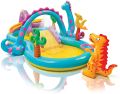 INTEX 57135 - Dinoland Play Center Pool For Kids Inflatable Kids Bath Tub For Children - 119 x 90 x 44 IN. 