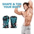 Ionic Shaping Vest Men's Sports Skin-tight Vests Fast Dry Breathable Slim Sleeveless Elastic Vest Fitness Top. 