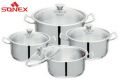 Sonex Mega Super Set – 4 Cooking Pots Set. 