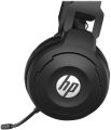 HP - Gaming X1000 Wireless Headphones with USB Dongle, Autonomy up to 20 hours, Virtual Surround 7.1, Padded Earphones and Suspension Headband, Flexible LED Rod Microphone, Red, On-Ear Controls, Black. 