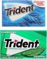 TRIDENT BUBBLE GUM ALL FLAVORS AVAILABLE 14 STICKS. PRICE FOR ONE PRODUCT EACH BUBBLE PKT. 