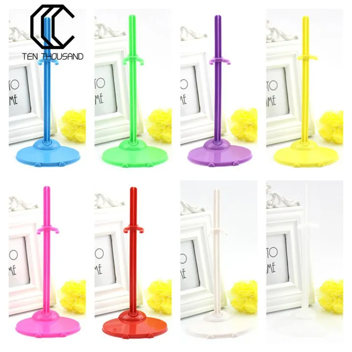 Ready%20Stock+Plastic%20Doll%20Toy%20Support%20Display%20Stand%20Holder%20for%20Barbie%2030cm%20Doll%20-%20Image%203