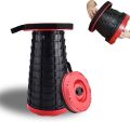 M.sale Portable Retractable Folding Stool, Collapsible Telescoping Lightweight Simple Camping Stools. 