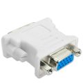 Dvi To Vga 24+5 Connector - DVI to VGA Male to Female Video Converter Adapter for Graphics Cards Computer Monitor Electronic Supplies. 