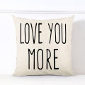 Pillow Cover Love Theme Valentine's Day Sofa Bed Decoration Pillow Cushion Cover. 