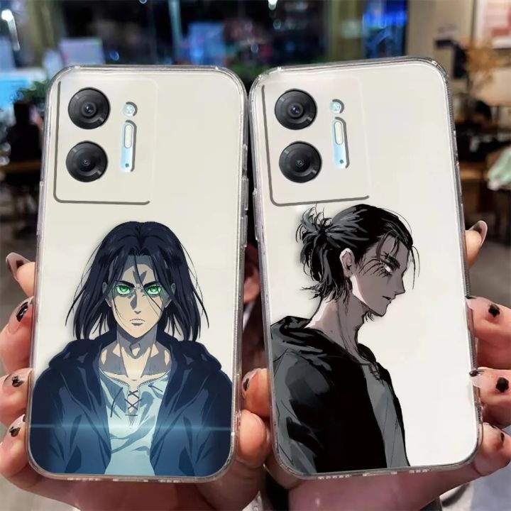 Japan A-Attack On Titan Clear Phone Case For Infinix Hot 30 30i 20 20i 20s 12 12i 11 10 10i 10s 9 8 Play Nfc Pro Note11 5G Cover