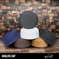 Modestile, Khalifa Kufi Hat, Islamic Cap For Men's, Hard Stuff, Kofi Salah, Headwear for Muslim Prayers, Polyester Cotton Koofi, Namaz Topi For Men and Boys with 6 Colors, Blue, Brown, Black, Grey, White, Golden. 