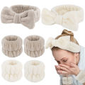 Microfiber Wrist Sweatbands - Absorbent Towel Bands, Comfortable Headbands for Fitness & Makeup. 