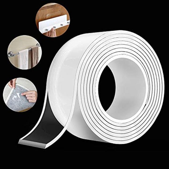 Transparent Double Sided Tape Nano Tape Waterproof Wall Stickers Reusable Adhesive Super Glue Home Decoration