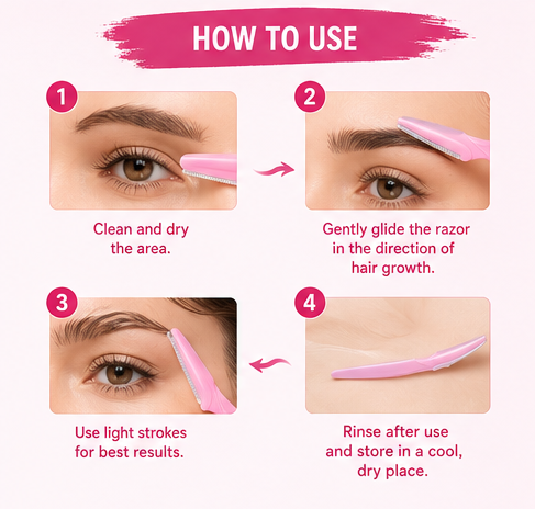 Tinkle%203%20Pcs%20Eyebrow%20Razor%20Kit%20(Pink+Blue+Yellow)%20%7C%20Painless%20Facial%20Hair%20Removal%20&%20Dermaplaning%20Tool%20for%20Women%20%7C%20Eyebrow%20Trimmer%20&%20Body%20Hair%20Razor%20for%20Face%20Underarm%20Arms%20Legs%20%7C%20Compact%20&%20Easy%20to%20Use%20-%20Image%206