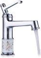 Mixer Tap Bathroom Tap Wash Basin Mixer Tap Brass Single Lever Mixer Tap Bathroom Sink for Kitchen Bathroom. 