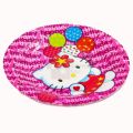 HELLO KITTY THEME PAPER PLATES - PACK OF 10 PAPER PLATES - HELLO KITTY PLATES. 