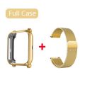 Same Color Case + Strap For Huami Amazfit bip u pro Strap Amazfit GTS 2 , Amazfit GTS 3 , GTS 2e , Amazfit GTS 2 mini , Amazfit BIP U ,BIP lite , pop pro, Staineless Magnetic Loop metal Strap Full Covered Plated GTS 2 , GTS 3 Case. 