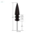 Leather Burnisher Bits Leather Edge Burnisher Rotary Tool Leather Slicker. 