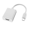 Type C To HDMI Adapter For Macbook MateBook ThinkPad Alienware Huawei HDMI 1080P Adapter Cable USB C to HDMI USB 3.1 Converter. 