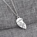 Zn Popular Mother And Daughter Heart Necklace Women Love Necklace Mother's Day S For Mother. 