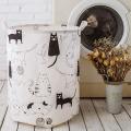 Animal Canvas Storage Baskets. 