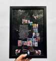 Wall Mount Photo Frame: Ideal Gift fot Birthday, Anniversary, Wedding, Valentine's, Father's & Mother's Day Gift for Friends Forever. 