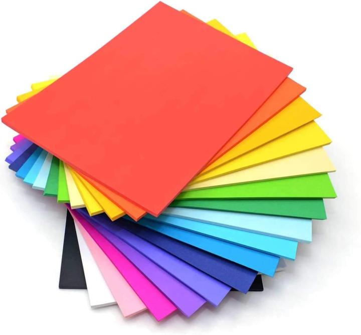 100 Sheets of Computer Color Papers A4 Size Different in Colors