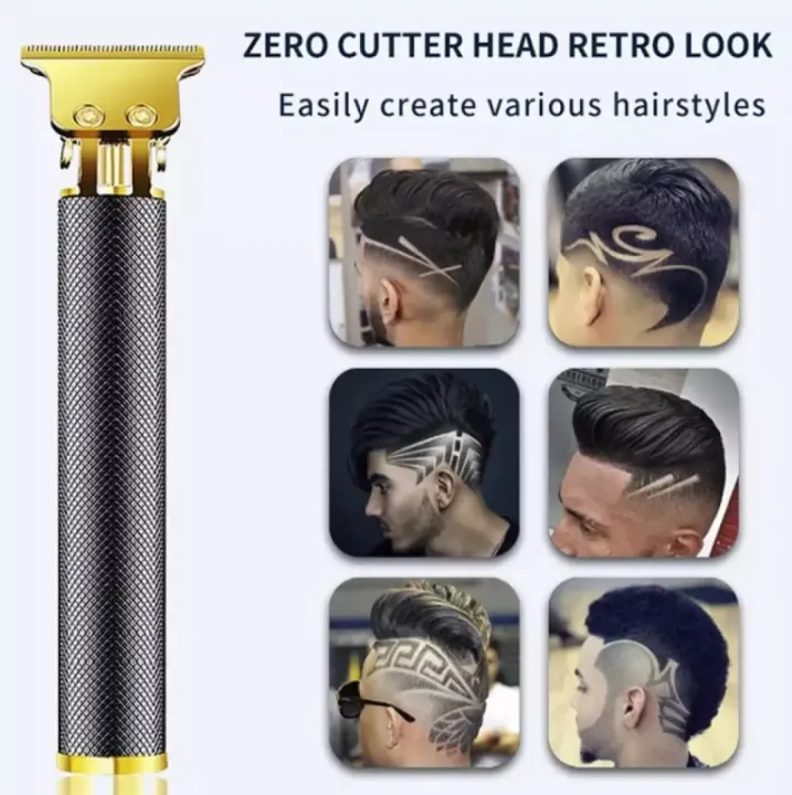 Vintage%20T9%20Trimmer%20for%20Men%20Hair%20Zero%20Gapped%20Clipper%20Professional%20Cordless%20Haircut%20Electric%20USB%20Charging%20Beard%20Trimmer%20for%20Men%20Wireless%20Rechargeable%20Personal%20Hair%20Men%20Grooming%20Beard%20Liner.%20Black%20-%20Image%205