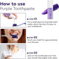 Hismile V34 - Hismile V34 Colour Corrector - Instant Teeth Whitening for Yellow Stains - Teeth Whitening Paste - Best Purple Toothpaste for Whitening - Professional Teeth Whitening Kit. 