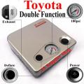 Toyota Double Function 12 Volt Portable Electric Car Air Pump Car Air Compressor Car Tire Air Inflator Deflator Car Tyre Air Inflator Deflator Pump Compressor Electric Air Blower Tool Kit Toolkit Car Air Pressure Gauge Car Gadgets Accessories. 