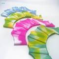 1 Pair Hand Swimming Fins Silicone Frog Flippers for Snorkeling Surfing en Cyan. 