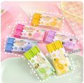 Cartoon Chocolate Design Eraser Kawaii Mini Eraser Student Painting Writing Pencil Eraser Stationery For School Office Supplies. 