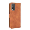 lthmy for Honor 10X Lite Case Solid Color Leather Flip Cover Wallet Card Slots Casing Anti Falling Protect Cellphone Shell with Holder. 