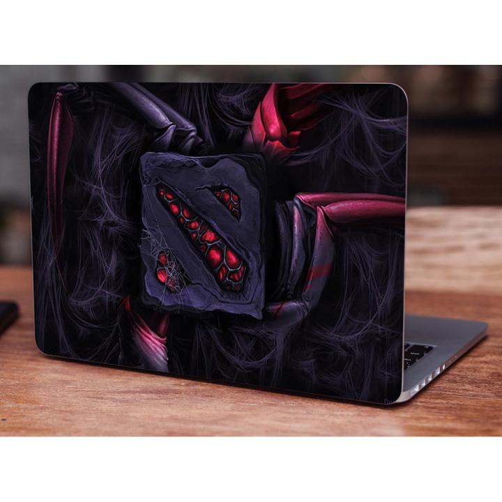 DOTA 2 logo, tarantula hud laptop skins back vinyl skins 12.13.14.15.6 inch size all laptop skins