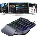 One-Handed Keyboard Gaming K108 Mechanical For PUGB Mobile Game Left Hand Small. 