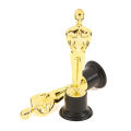 2Pcs Oscar Statuette Mold Reward the Winners Magnificent Trophies in Ceremonies. 
