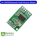 CA6928 Bluetooth Audio Receiver Module 3.3v to 5v  CAS6928 Bluetooth Stereo Audio Receiver Module CAS6928 by Electrica. 